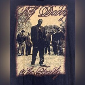 Vintage Puff Daddy “No Way Out” 1997 Tour Black XL T-Shirt.           2447